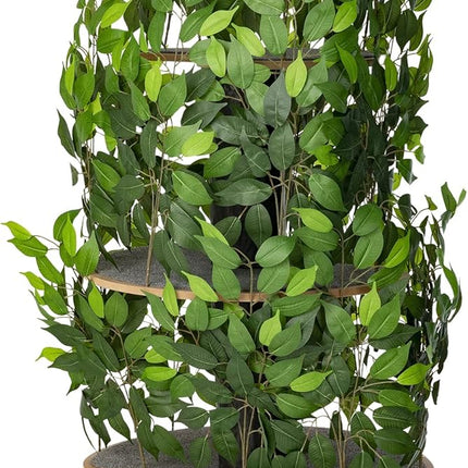 Arbre à Chat Imitation Arbuste Naturel – Décor Végétalisé Ludique