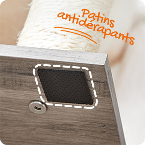 Arbre à Chat Multi-Niveaux avec Hamac et Niche