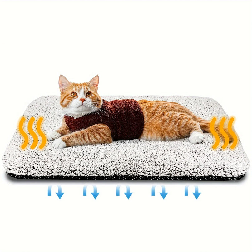 Tapis Chauffant pour Chat avec Isolation Thermique