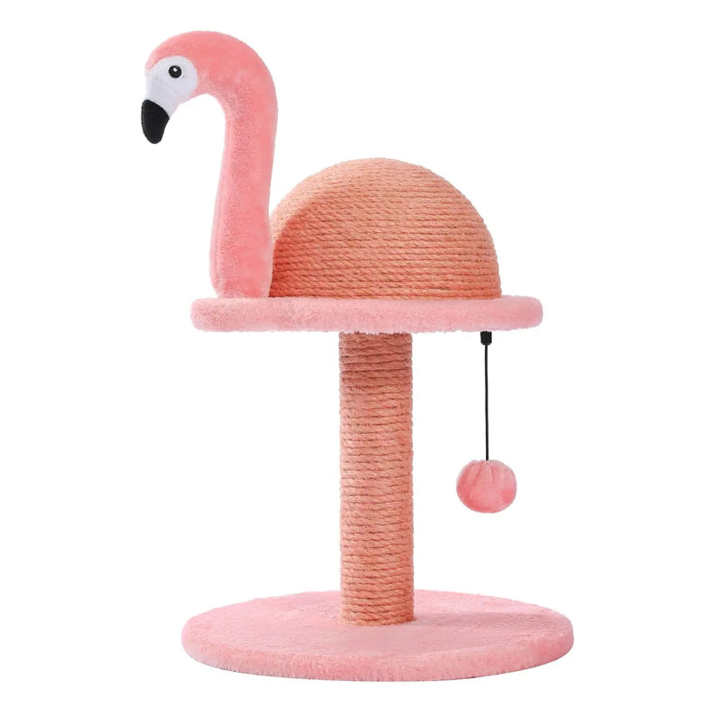 Griffoir Flamant Rose – Jouet Ludique pour Chats