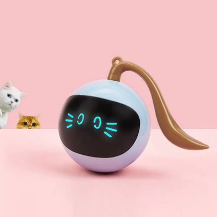 Balle Interactive Ludique pour Chat avec Effets Lumineux