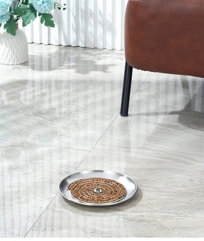 Plateau Moderne avec Spirale Ludique pour Intérieur Contemporain