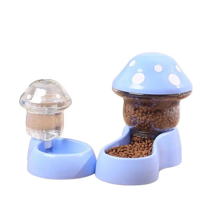 Distributeurs Champignons pour Croquettes et Eau - Design Ludique