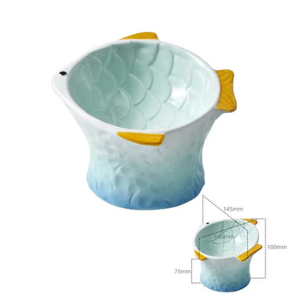 Bol surélevé pour chat – Design ergonomique et coloré