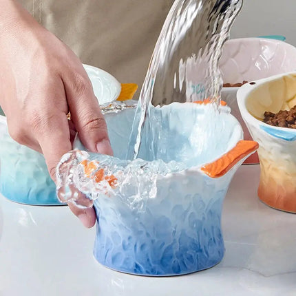 Bol surélevé pour chat – Design ergonomique et coloré