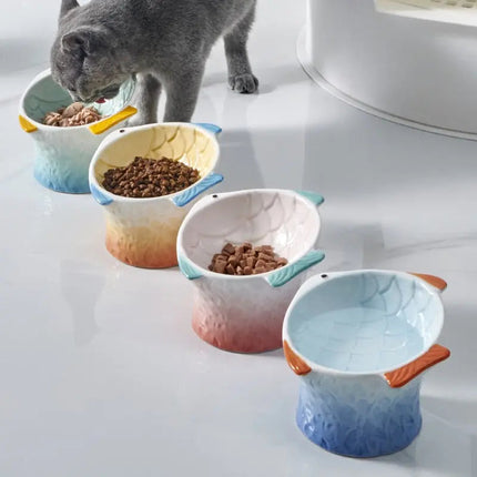 Bol surélevé pour chat – Design ergonomique et coloré