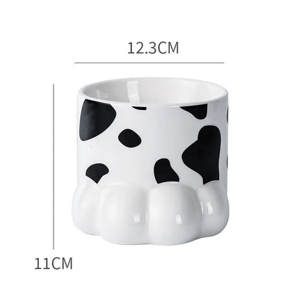 Bol Créatif en Forme de Patte pour Nourriture et Eau