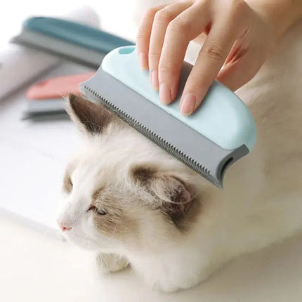 Peigne Ergonomique Anti-Nœuds pour Pelage de Chat