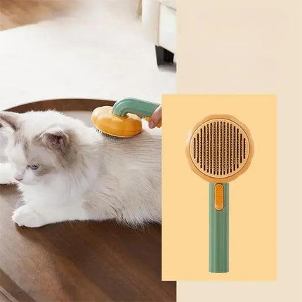 Brosse Pratique pour Entretien du Pelage des Chats à Poils Longs