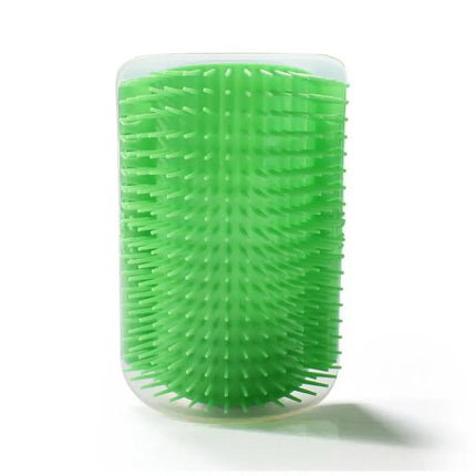 Brosse Mural Bleu pour Chat - Massage et Grattage Apaisant