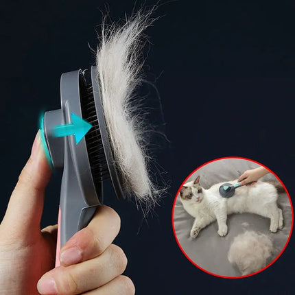 Brosse Douce et Ergonomique pour Toilettage Félin