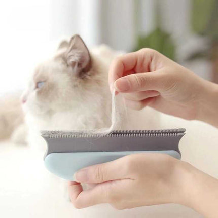 Peigne Ergonomique pour Toilettage des Chats à Poils Longs