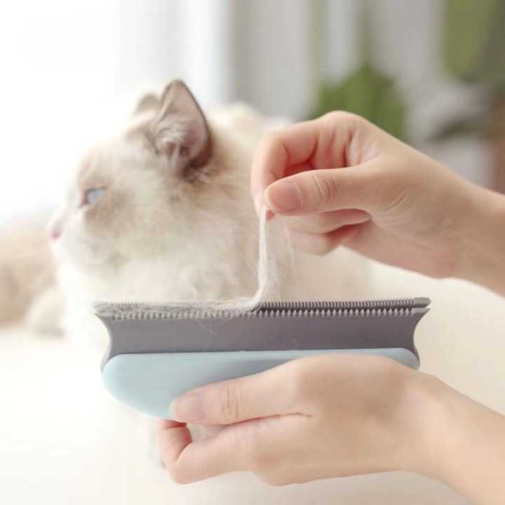 Peigne Ergonomique pour Toilettage des Chats Ă  Poils Longs