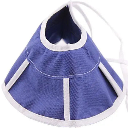 Colerette de Protection Bleu pour Chat – Confort et Sécurité Post-Opératoire