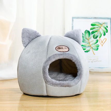 Refuge Douillet pour Animaux avec Oreilles de Chat