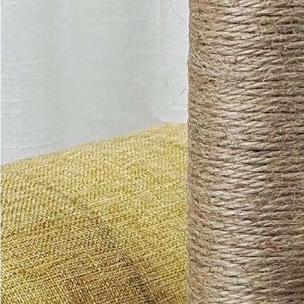 Refuge Compact et Griffoir Interactif pour Chat