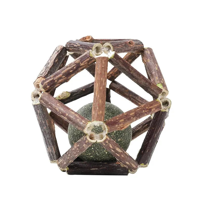 Accessoire Ludique pour Chat Avec Herbe Ă  Chat Naturelle