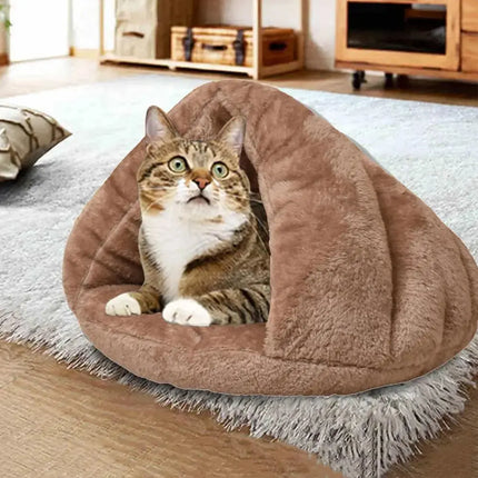Cabane Douillette pour Chat | Refuge Cosy et Moelleux