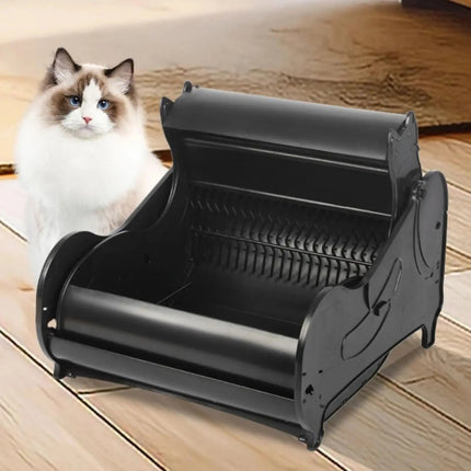 Boîte Rotative pour Nettoyage Facile des Déchets de Chat