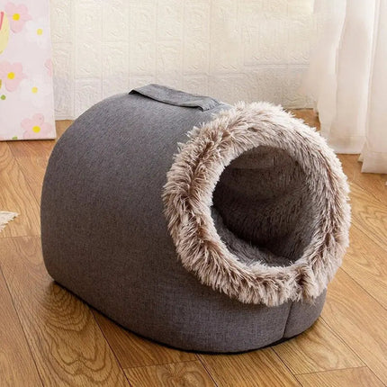 Niche Cylindrique Douillette pour Chat – Ambiance Moderne et Cocooning