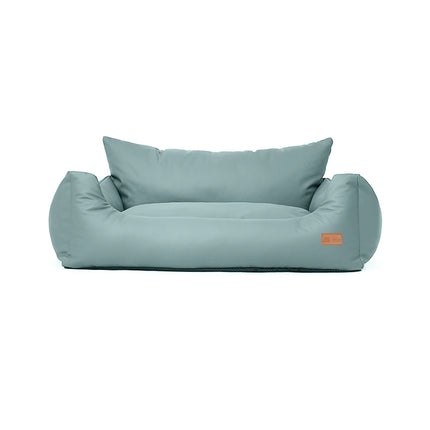 Canapé Rectangulaire Marron pour Animaux avec Rembourrage Douillet