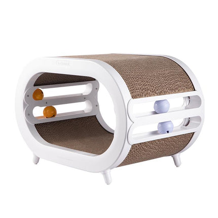 Tapis Roulant Interactif pour Chat avec Jouets Intégrés