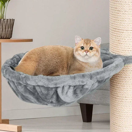 Hamac Douillet Gris pour Chats | Confort et Repos
