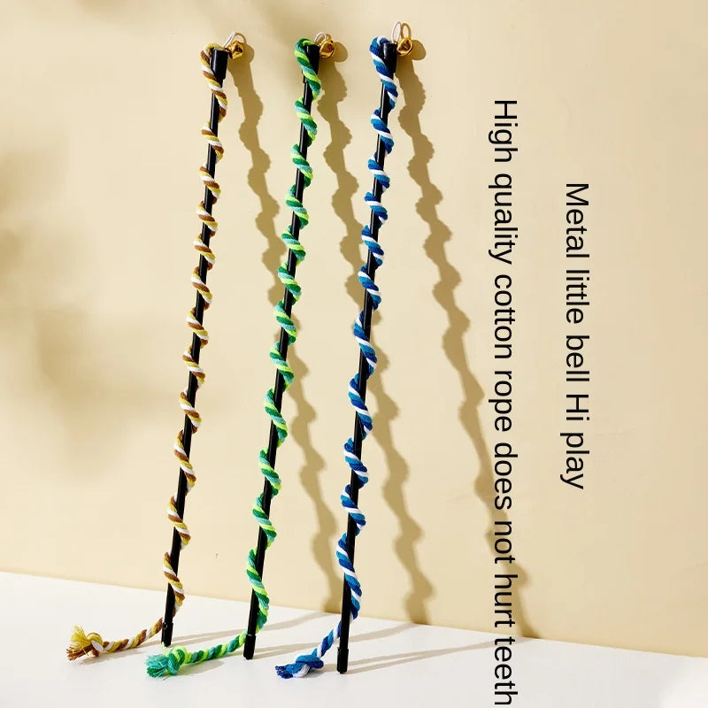 Bùtons Ludiques à Corde Colorée et Cloche pour Moments de Jeu Actifs