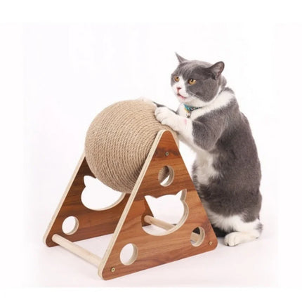 Griffoir Interactif Avec Boule en Sisal pour Chat