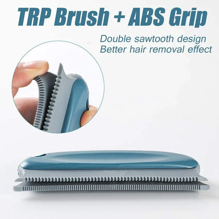 Brosse de Toilettage Compacte pour Retrait des Poils Morts – Design Ergonomique