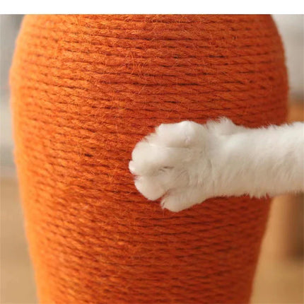 Griffoir Original en Forme de Carotte pour Chats