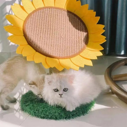 Griffoir Tournesol pour Chat - Design Naturel et Ludique