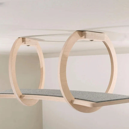 Nordic Cat Loft - Structure Suspendue Minimaliste pour Chats