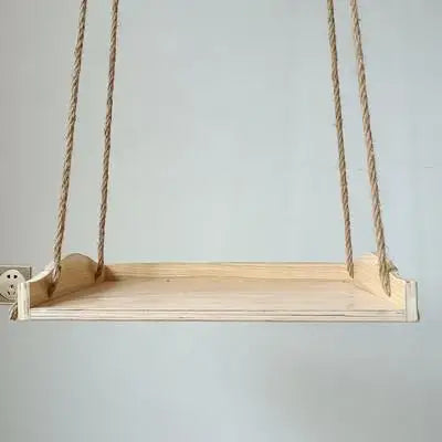 Arbre à Chat Original avec Balançoire et Cabane Décorative