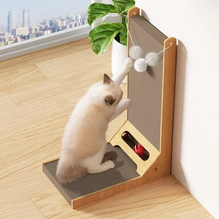 Jouet interactif pour chat avec balle sonore