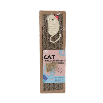 Panier Ovale en Carton Durable - Espace Spacieux pour Chats
