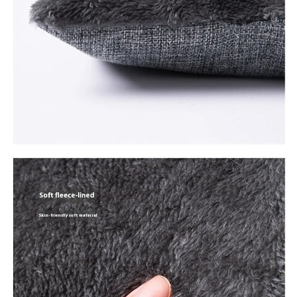 Abri Triangulaire Douillet pour Chat avec Intérieur Polaire