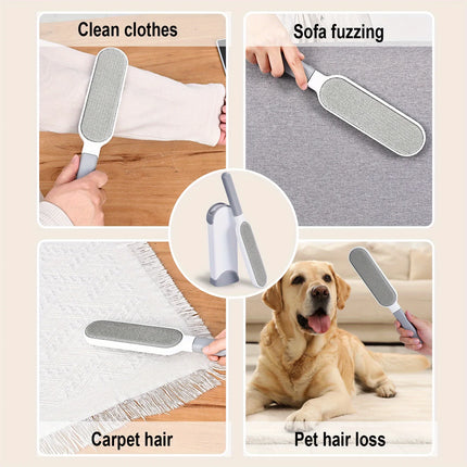 Brosse Nettoyante Pratique avec Système de Collecte Intégré