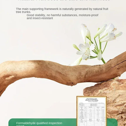 Arbre à Chat Ludique en Forme de Tronc avec Plateformes Feuillages