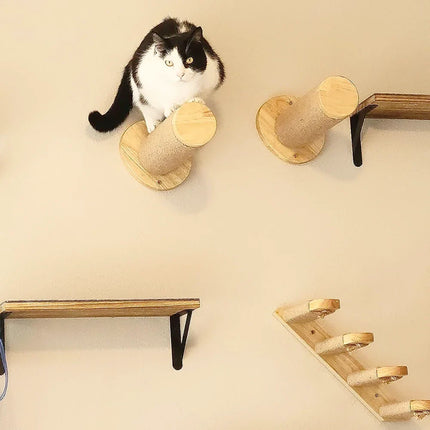 Niche murale suspendue pour chat – Design moderne et pratique