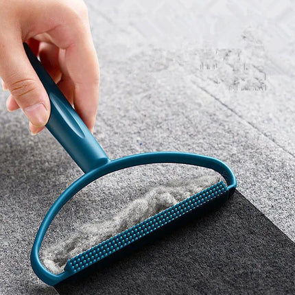 Outil de Nettoyage Multifonction pour Textiles - Double Dévidoir Orange et Bleu