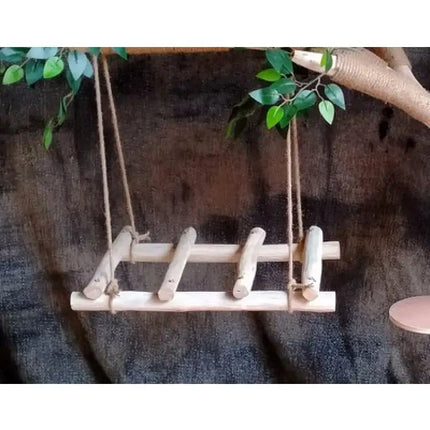 Arbre à Chat Original avec Balançoire et Cabane Décorative