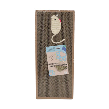 Panier Ovale en Carton Durable - Espace Spacieux pour Chats