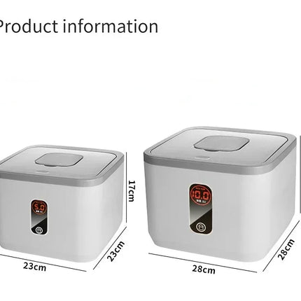 Récipient Moderne pour Conservation de Croquettes avec Écran Digital