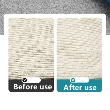 Outil de Nettoyage Multifonction pour Textiles - Double Dévidoir Orange et Bleu