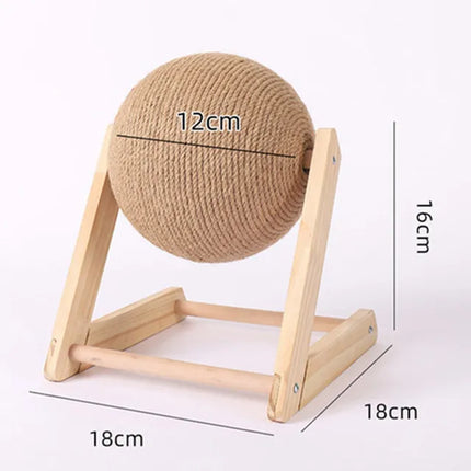 Arbre à Chat Compact Ludique avec Plateformes Vertes et Décoration Champignon