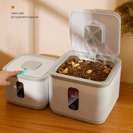 Récipient Moderne pour Conservation de Croquettes avec Écran Digital