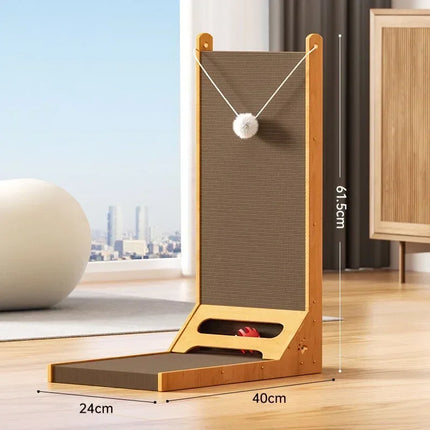 Jouet interactif pour chat avec balle sonore