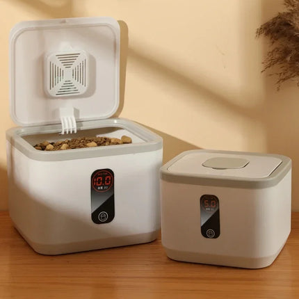 Récipient Moderne pour Conservation de Croquettes avec Écran Digital