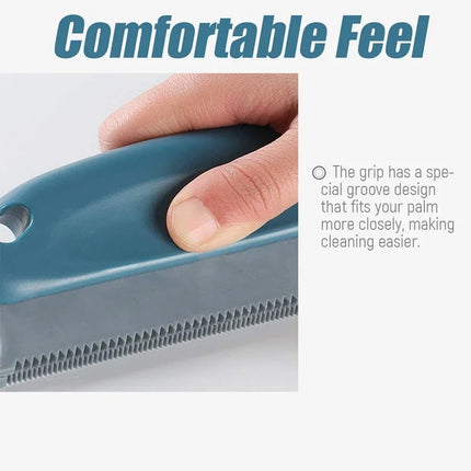 Brosse de Toilettage Compacte pour Retrait des Poils Morts – Design Ergonomique